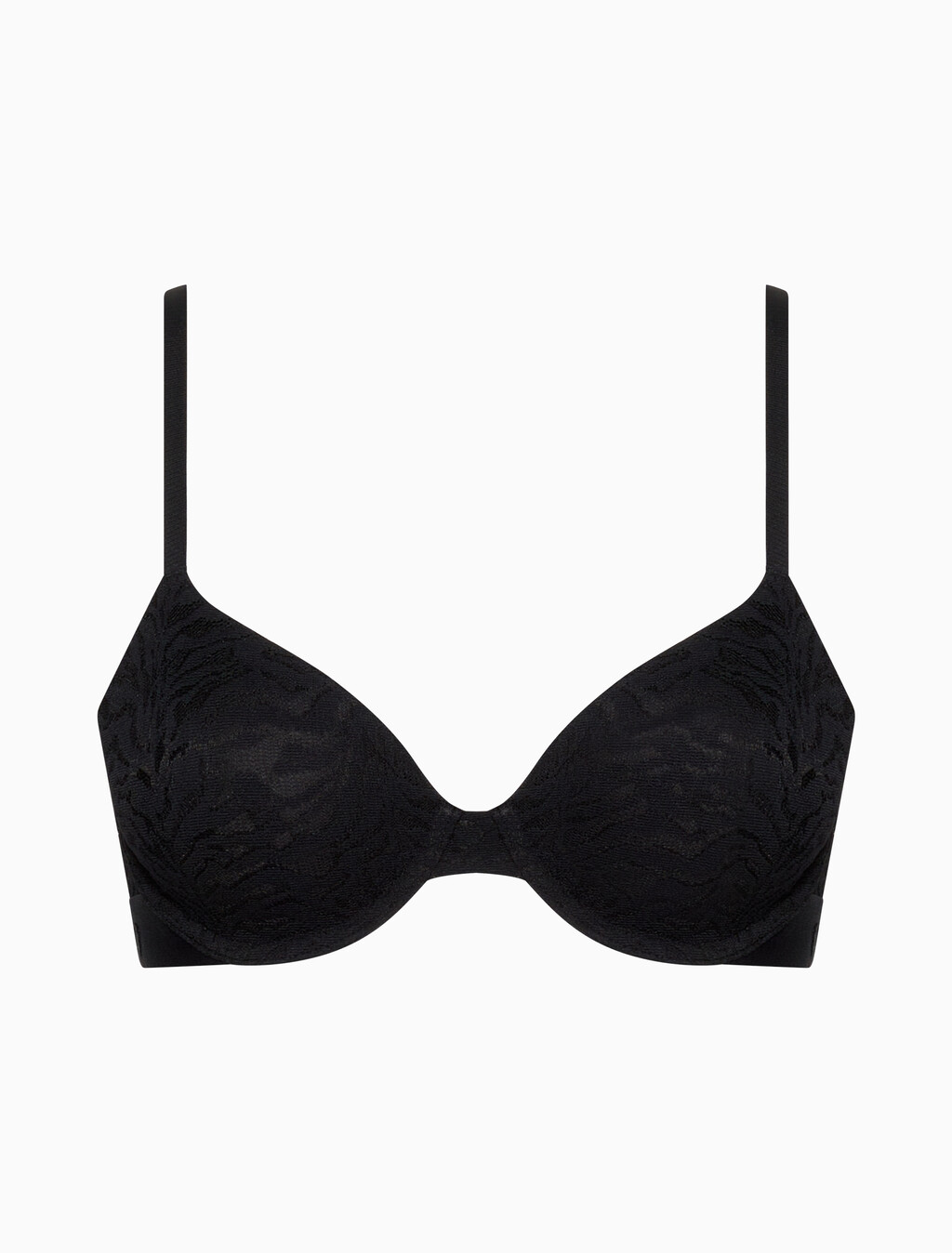 Intrinsiclace T-Shirt Bra, BLACK, hi-res