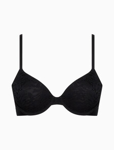 Intrinsiclace T-Shirt Bra, BLACK, hi-res