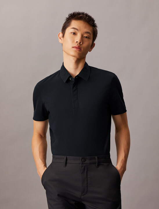 Double Mercerized Cotton Short Sleeve Polo