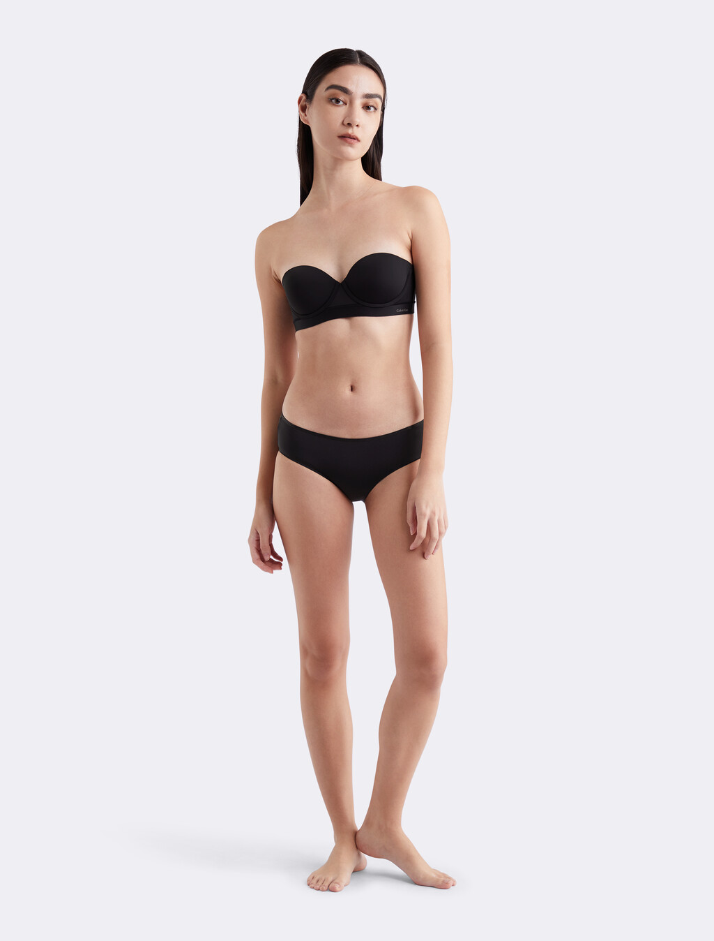 Invisibles Push Up Strapless Bra, BLACK, hi-res