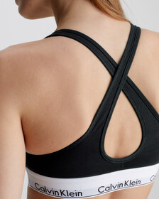 Modern Cotton Lift Pluge Bra, BLACK, hi-res