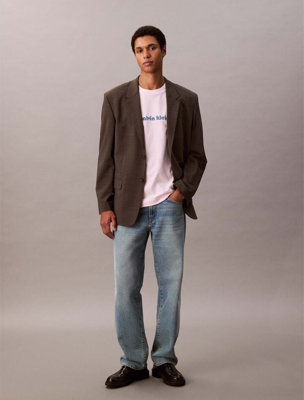 Cooling Jersey Relaxed Logo Tee, Tender Touch, hi-res