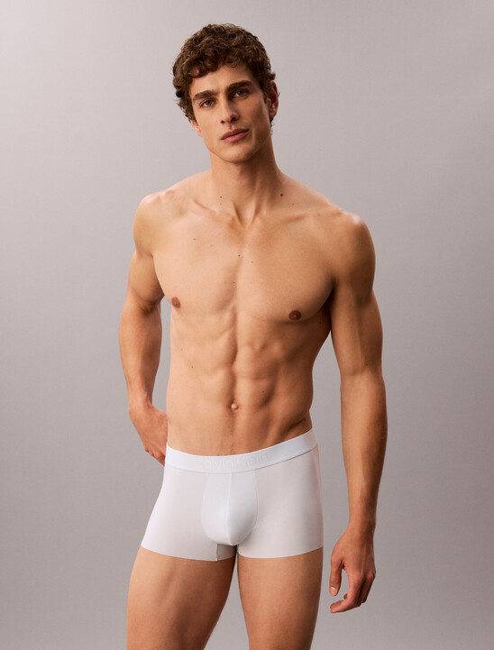 CK Black Microfiber Stretch Low Rise Trunk