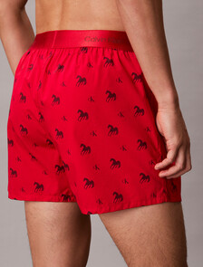 Lunar New Year Slim Boxer, Untamed Horses_Rouge, hi-res