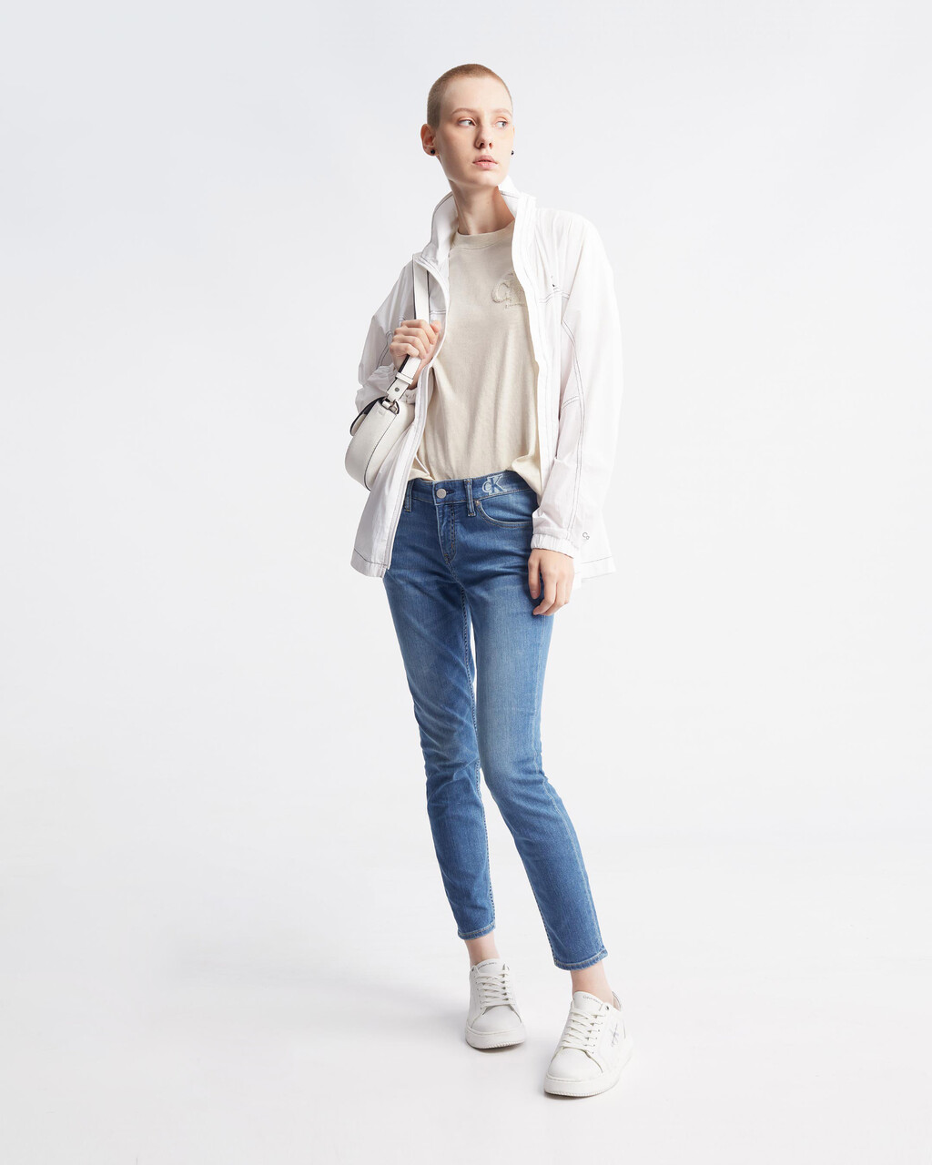 Modern Workwear Ultra Light Windbreaker, Bright White, hi-res