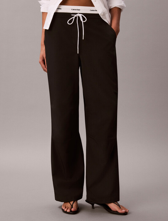 Icon Logo Waistband Tech Twill Pant