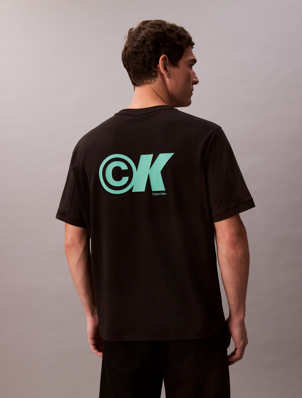 Cooling Pique Jersey Tee, Black, hi-res