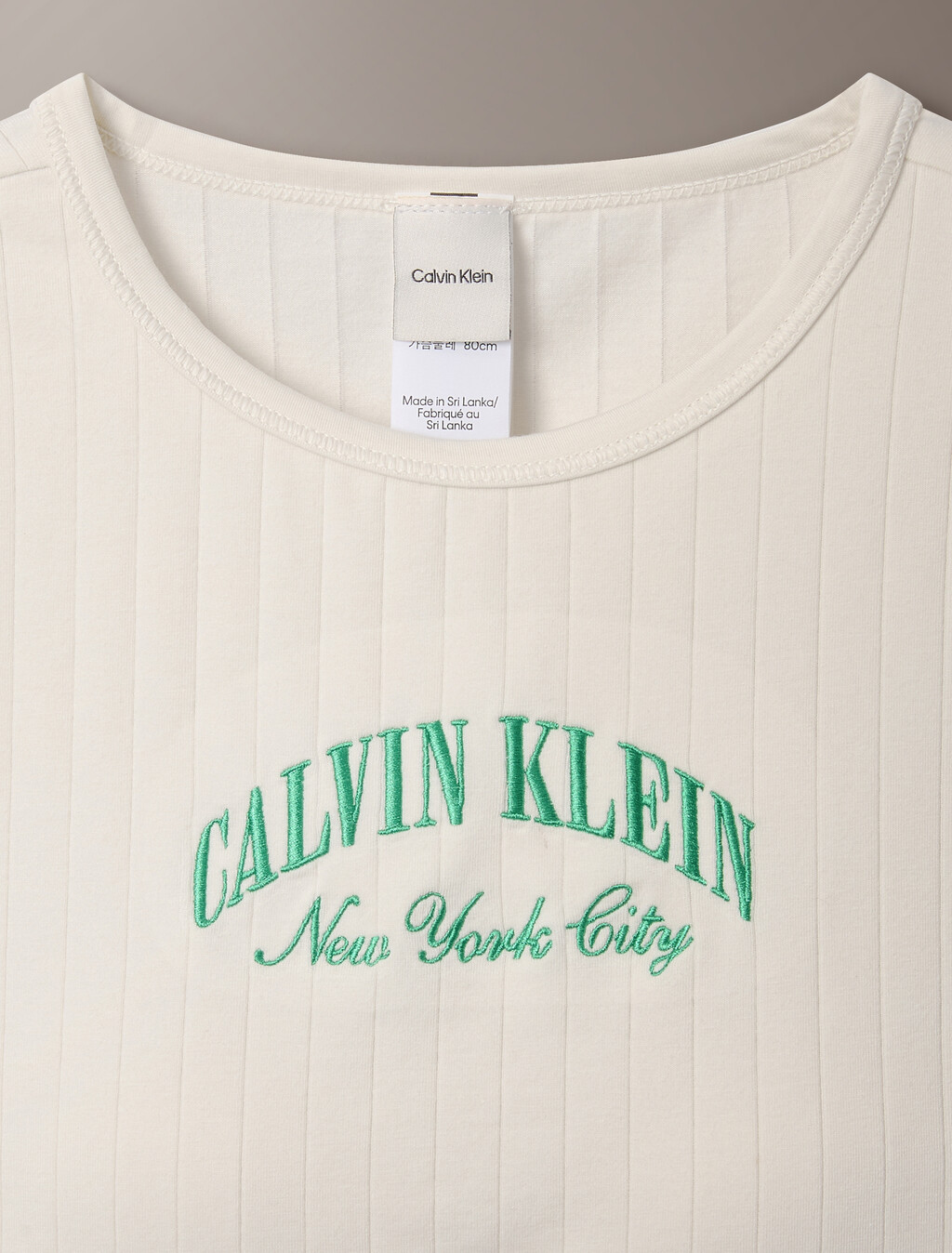 Heritage Classic Cotton Stretch T-Shirt Bralette, Tofu, hi-res