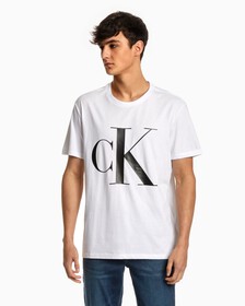 MONOGRAM RELAXED FIT TEE, BRILLIANT WHITE, hi-res