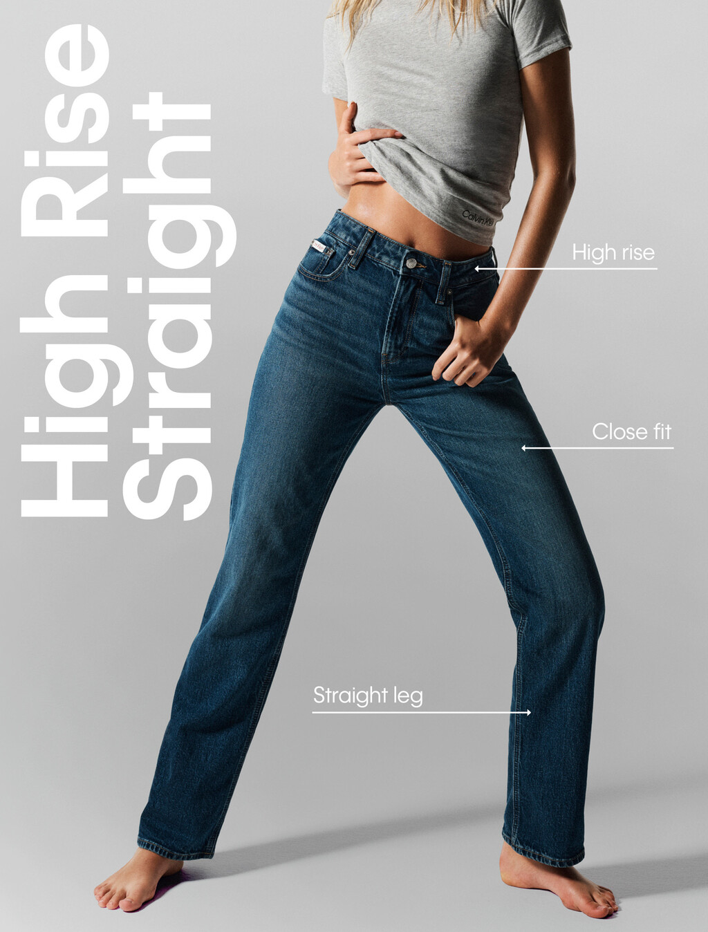 The Brooke Straight Jeans, TRUE INDIGO, hi-res