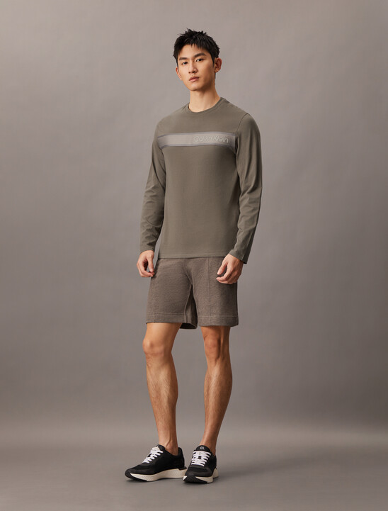 Logo Tape Long Sleeve Tee
