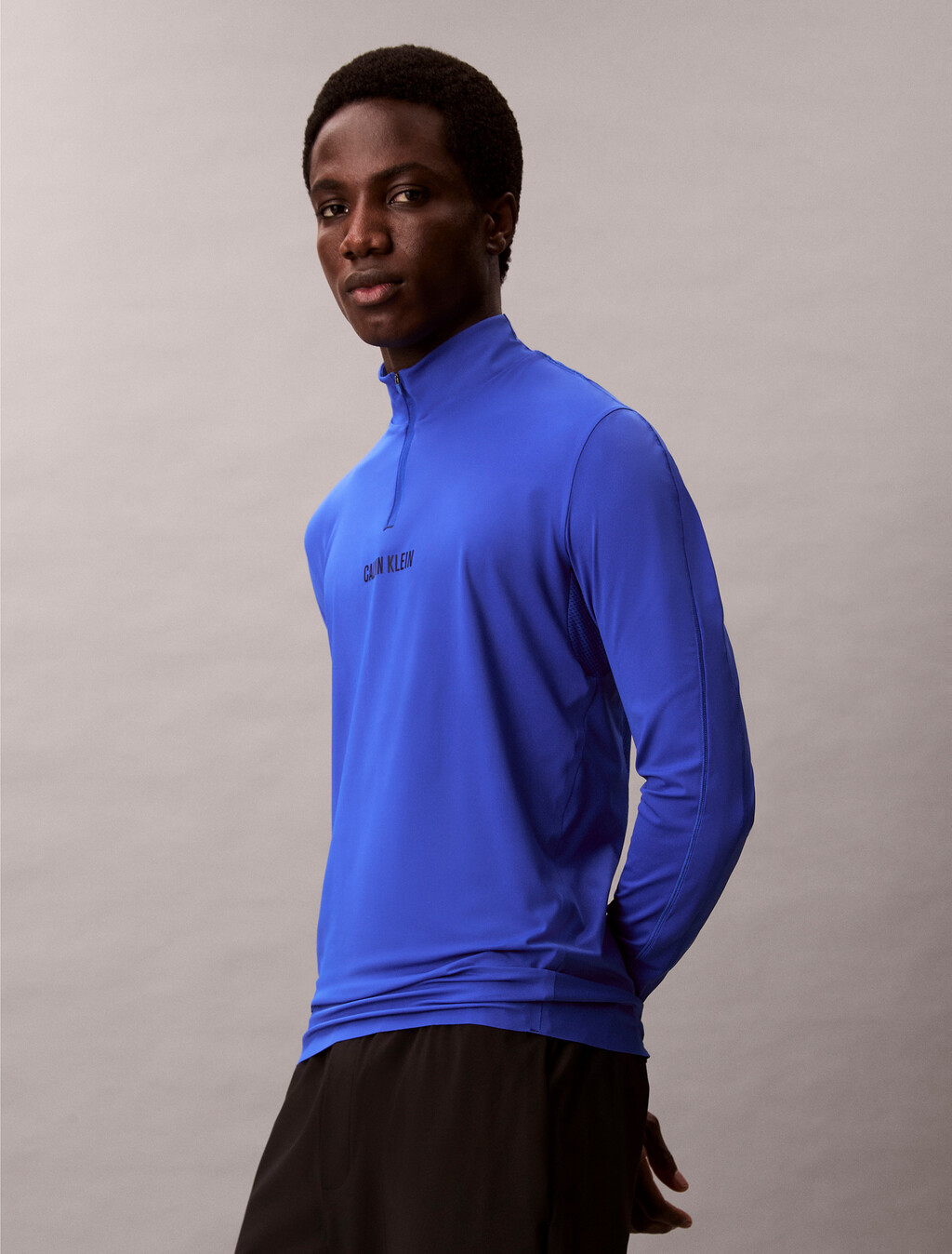 Sheer Alpaca Fine Gauge Crewneck Sweater, Royalty, hi-res