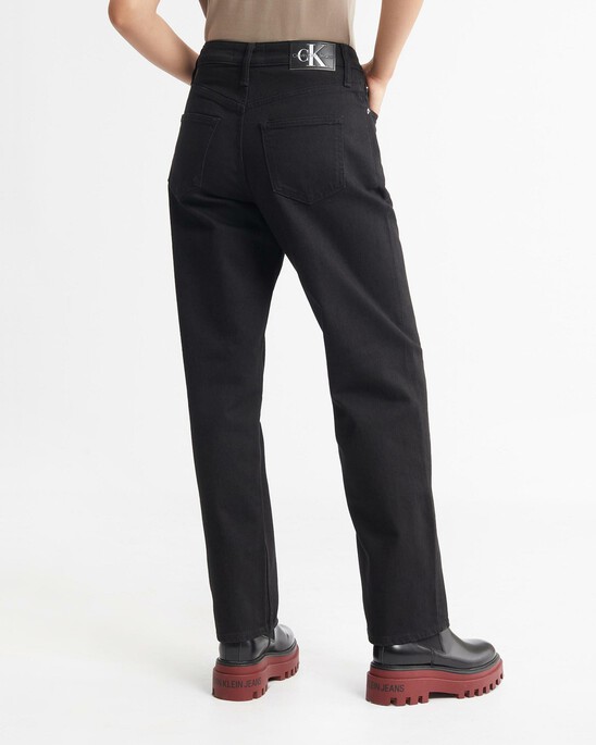 90S STRAIGHT BLACK ARCHIVAL JEANS