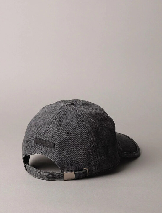 Burnout Emblem Logo Denim Cap