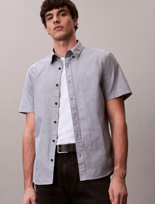 Classic Oxford Shirt, Black, hi-res