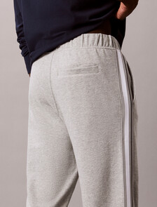 Cotton Blend French Terry Joggers, Medium Grey Heather, hi-res