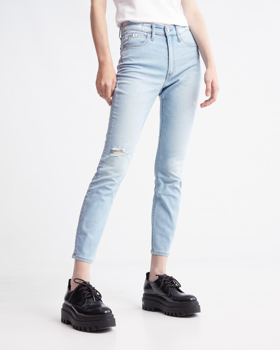 37.5 High Rise Skinny Ankle Jeans