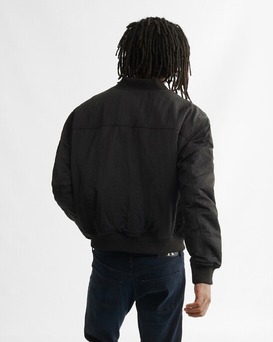 Reversible All Over Print Bomber Jacket