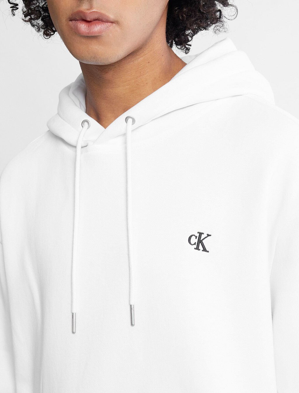 Archive Logo Fleece Hoodie, Brilliant White, hi-res