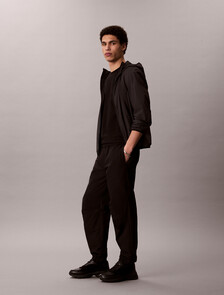 Cotton Nylon Parachute Pant, Black, hi-res