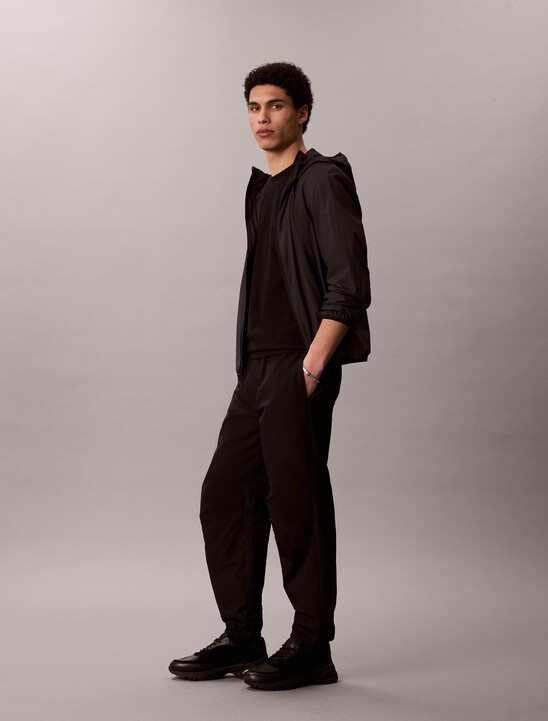 Cotton Nylon Parachute Pant