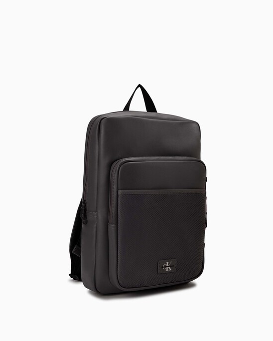 Tagged Slim Square Backpack
