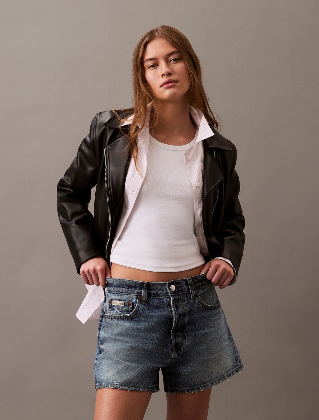 90's Denim Shorts, GOLD DUST, hi-res
