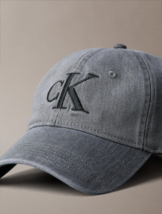 Large Monogram Denim Baseball Cap