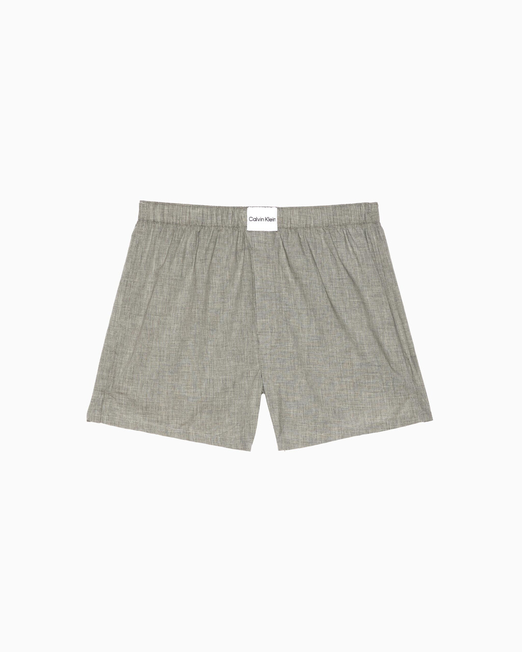 PURE COTTON SLEEP SLIM BOXERS, Grey Heather, hi-res