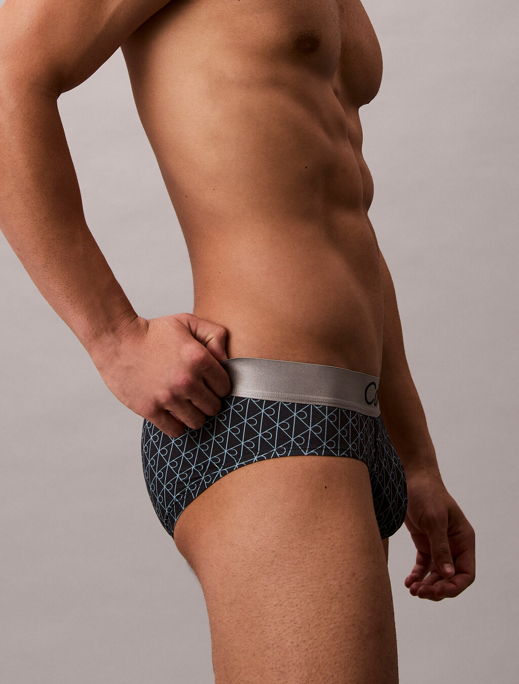 Brushed Micro Jersey Hipster Brief, 19524 TEENIE DELUSTER EMBLEM+SHORELINE, hi-res