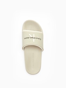 Norwich Monogram Slides, Ancient White/Eggshell, hi-res