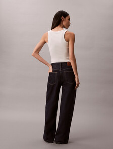 Eco Cool Wide Leg Jeans, CK CLASSIC RINSE, hi-res