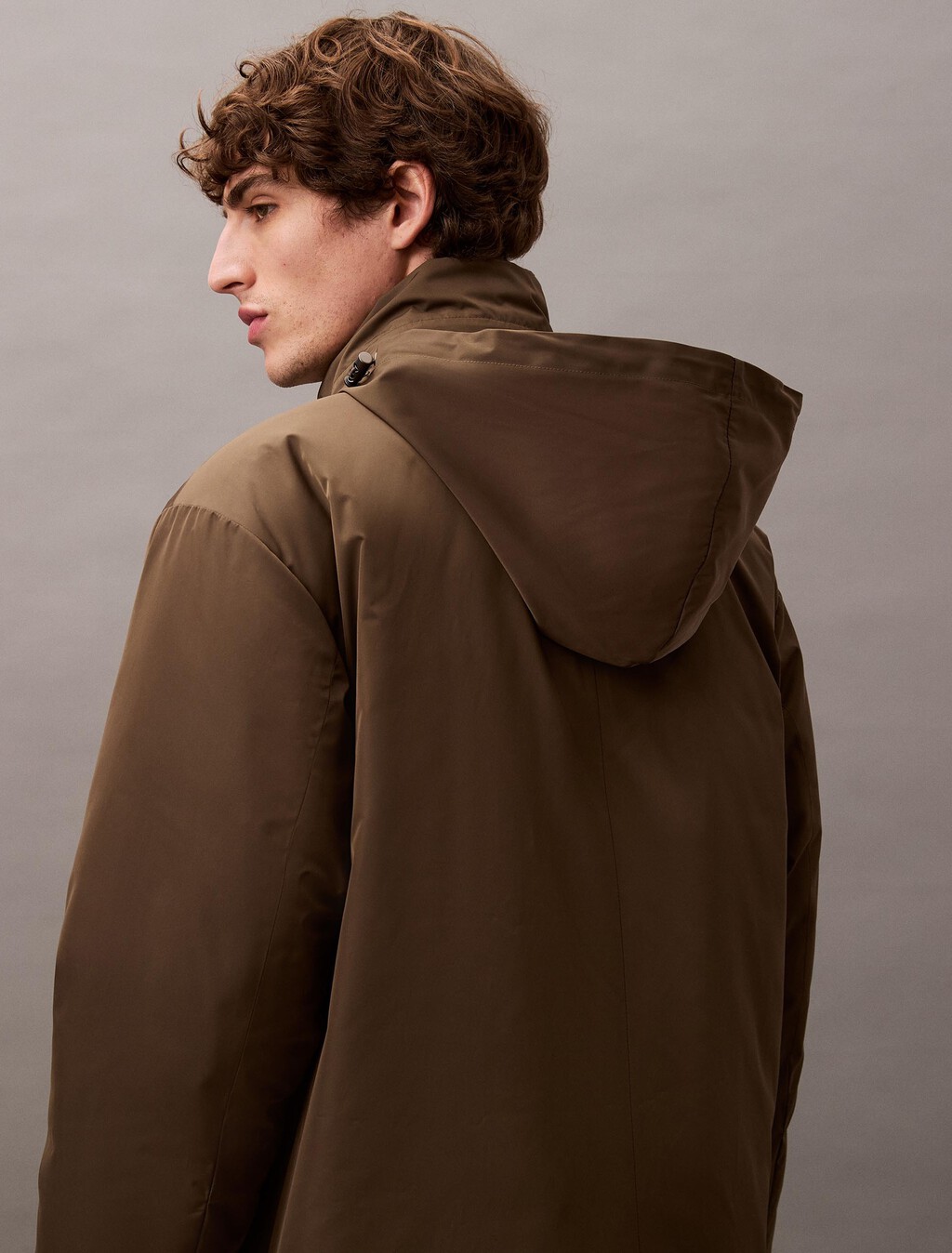 Nylon Padded Parka, Tarmac, hi-res