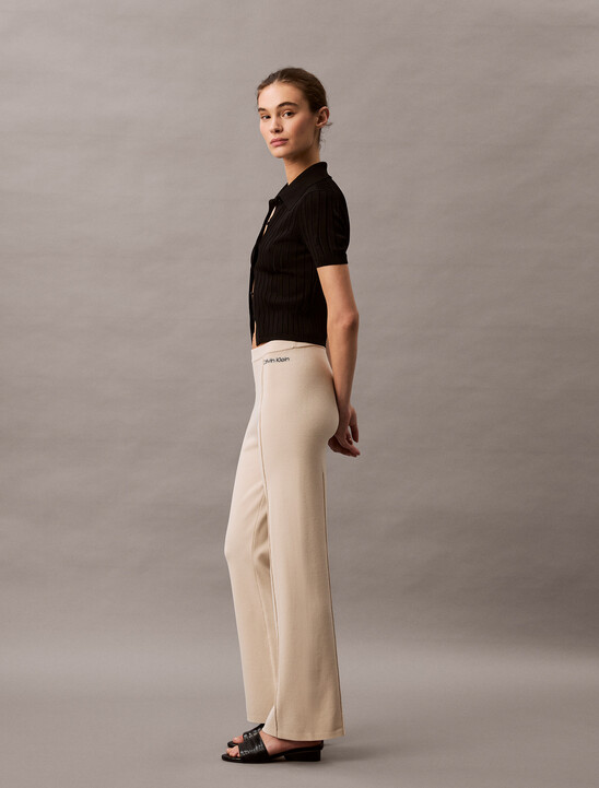 Stretch Viscose Trousers