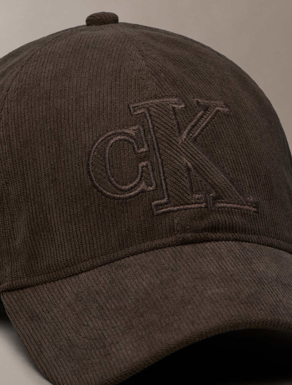 Corduroy Logo Embroidery Cap, Delicioso, hi-res
