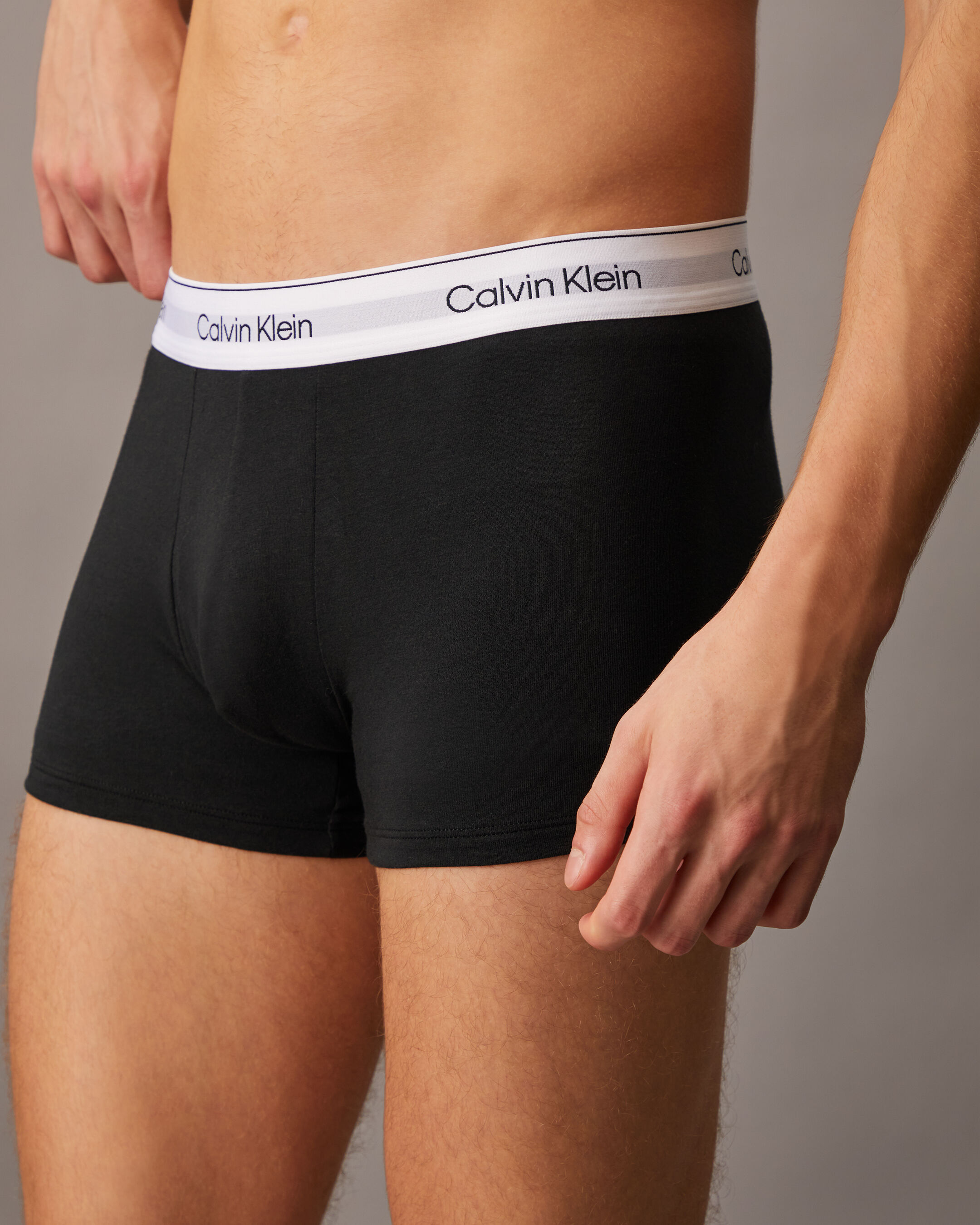 2 Pack Icon Cotton Stretch Trunks | multi | Calvin Klein