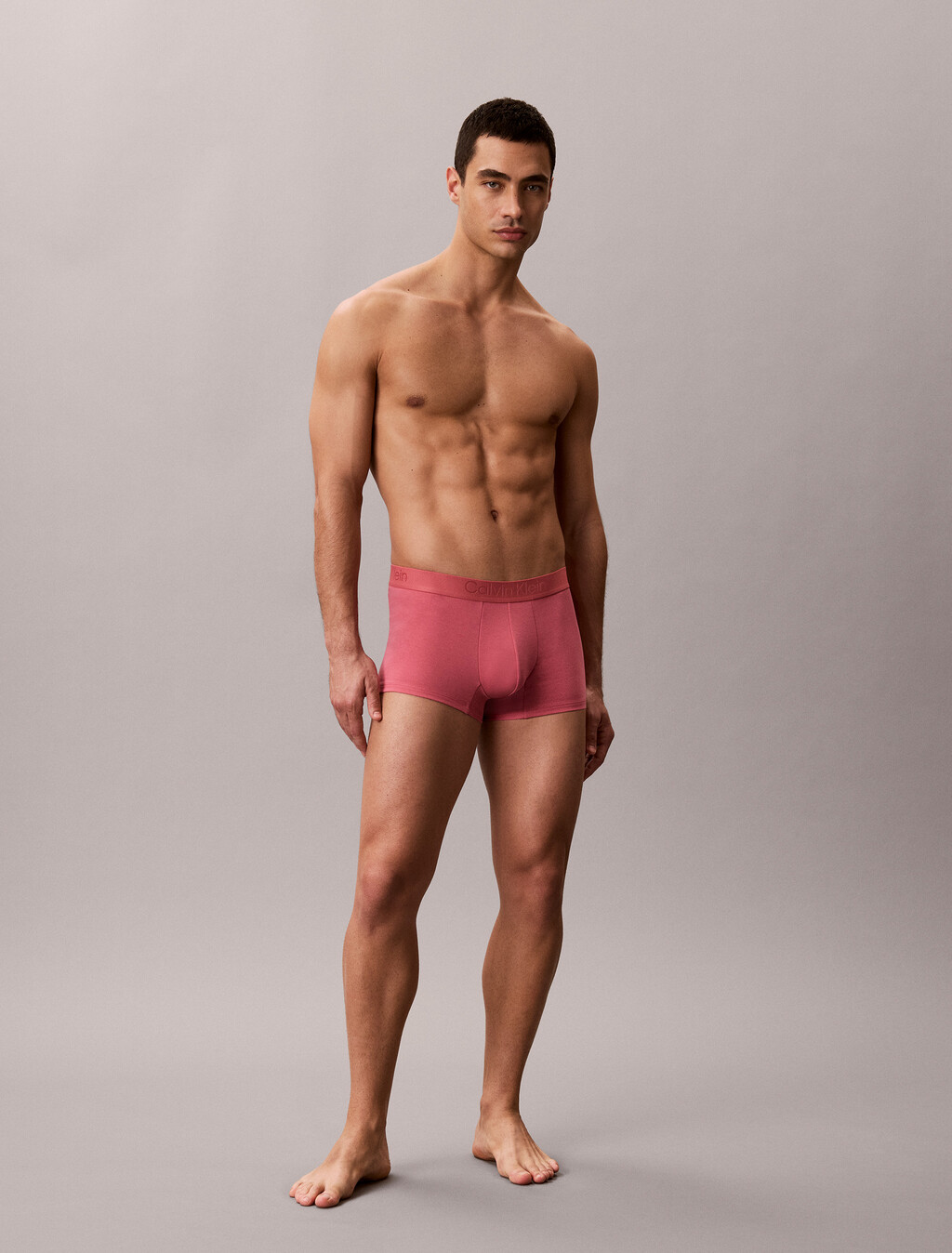 Trunks - CK Black Cotton, Brilliant Pink, hi-res