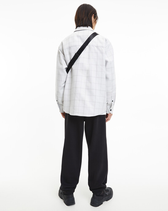 MONOGRAM BADGE SHADOW OVERSHIRT