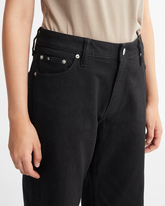 90S STRAIGHT BLACK ARCHIVAL JEANS
