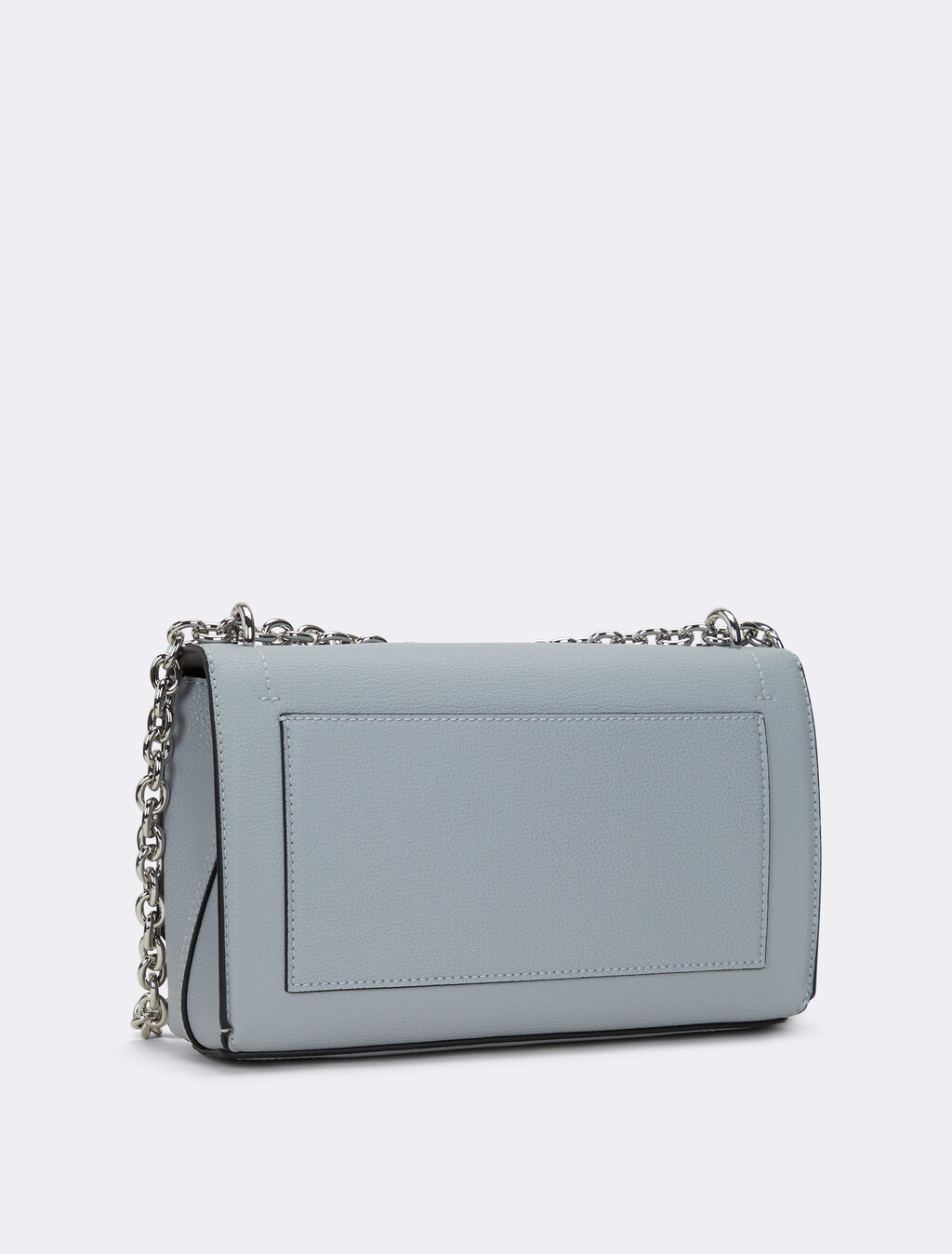 Minimal Monogram Flap Bag, Quarry, hi-res