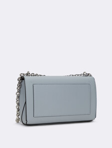 Minimal Monogram Flap Bag, Quarry, hi-res