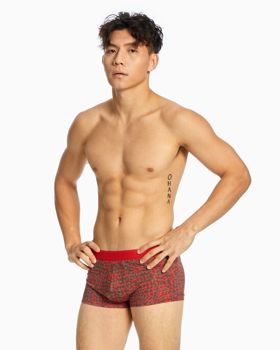 CK BLACK MICRO LOW RISE TRUNK