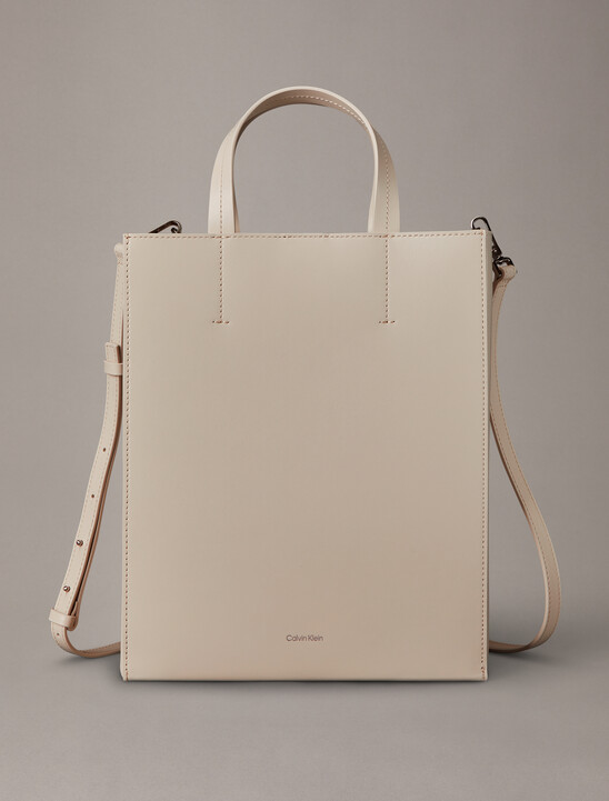 CK Paper Bag Leather Mini Tote