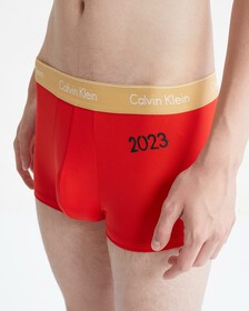 Year Of The Rabbit Low Rise Trunks, Flame Scarlet, hi-res