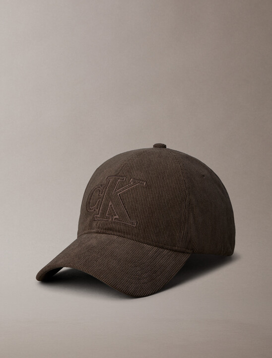 Corduroy Logo Embroidery Cap