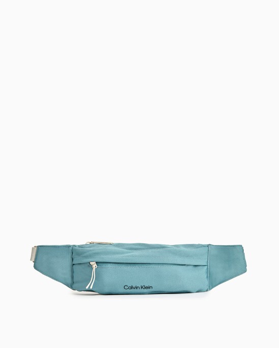 Athletic Black Fragmented Sling Bag