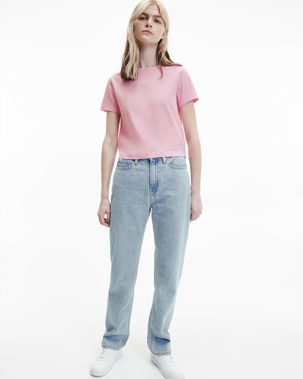 SHRUNKEN INSTITUTIONAL BABY TEE, Bella, hi-res