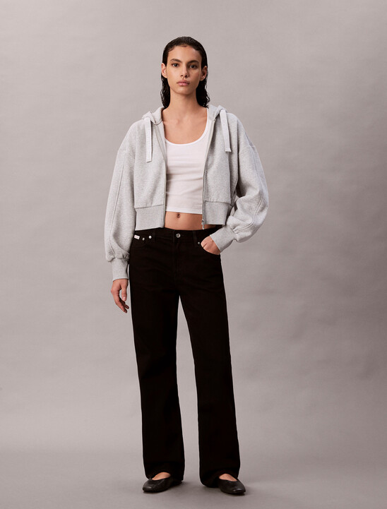 90s Straight Soft Black Jeans