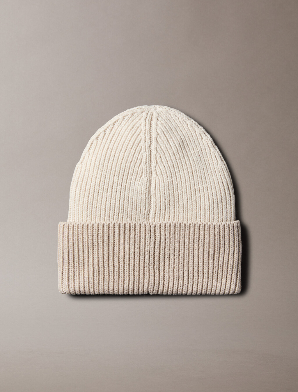 Wool Cashmere Blend Beanie, Chalk/Chateau, hi-res