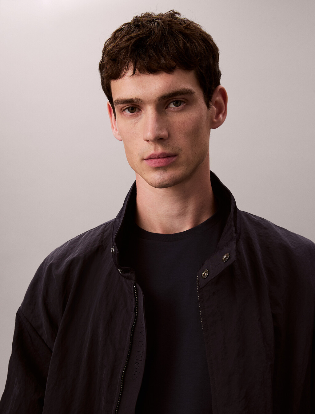Tech Relaxed Blouson Jacket, Night Sky, hi-res